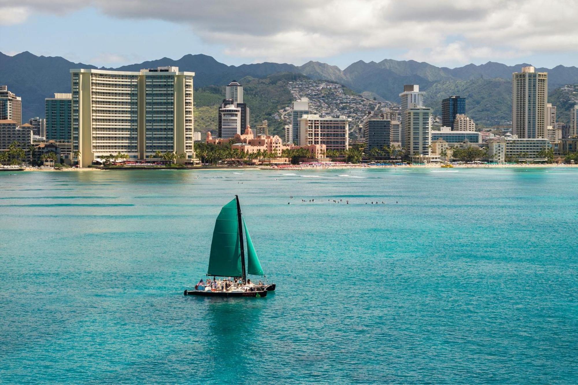Sheraton Waikiki Beach Resort Honolulu Exteriör bild